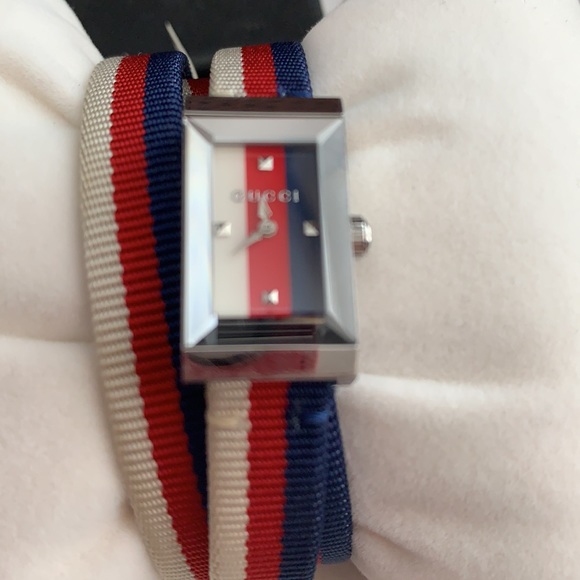 NWT 💯 Gucci Tri color watch - Picture 2 of 11
